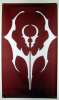 [ My large vinyl Kain symbol banner ]