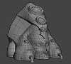 [ Untextured 3D Model [3/3] ]